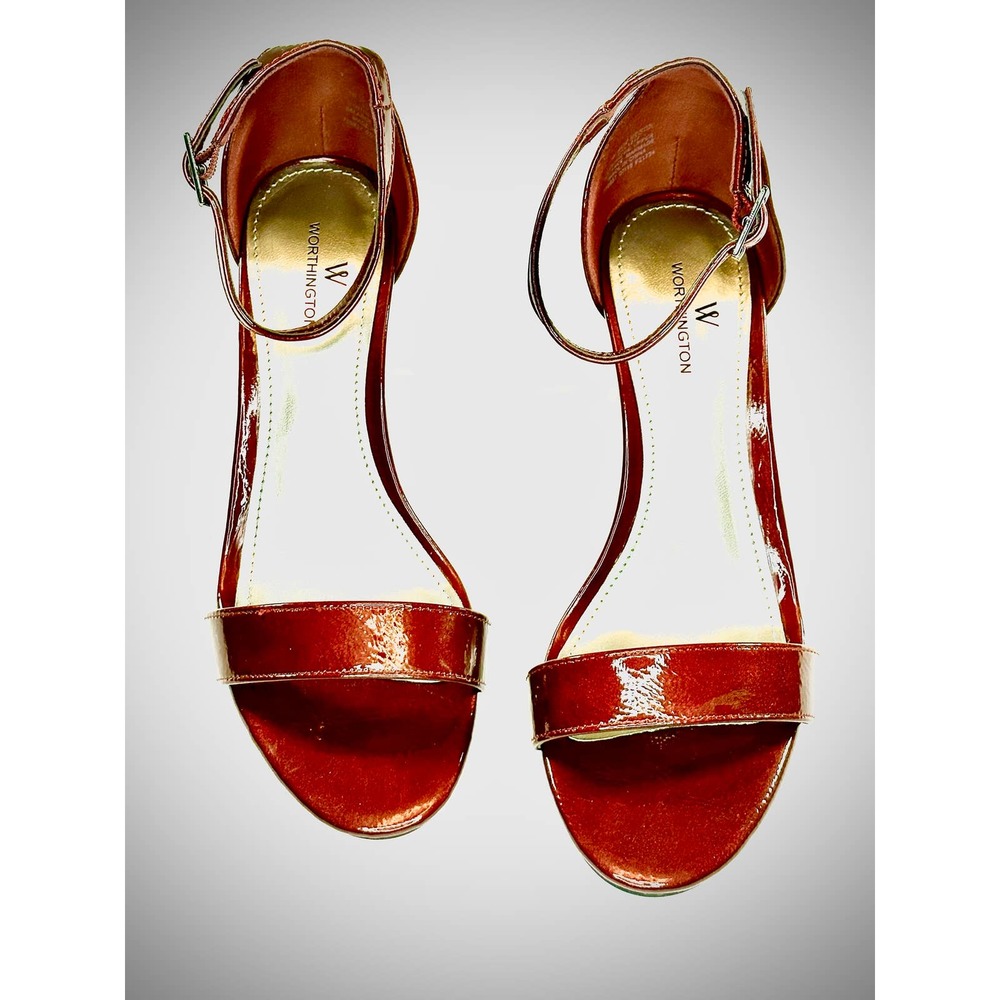 Worthington - Ruby Red 3" Heels, Size 7